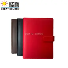 А5 кольца папка блокнот магнит ближе для A5 блокнот планировщик программа прозрачная ручка мешок красочные наклейки Мягкая линейка подарочный набор