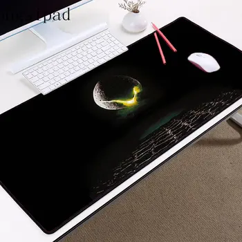 

Congsipad Cool XXL Size Big mousepad Alien Monster Pattern Mouse Mat Pc Computer Game Player for Decoration Desktop Locked Edge