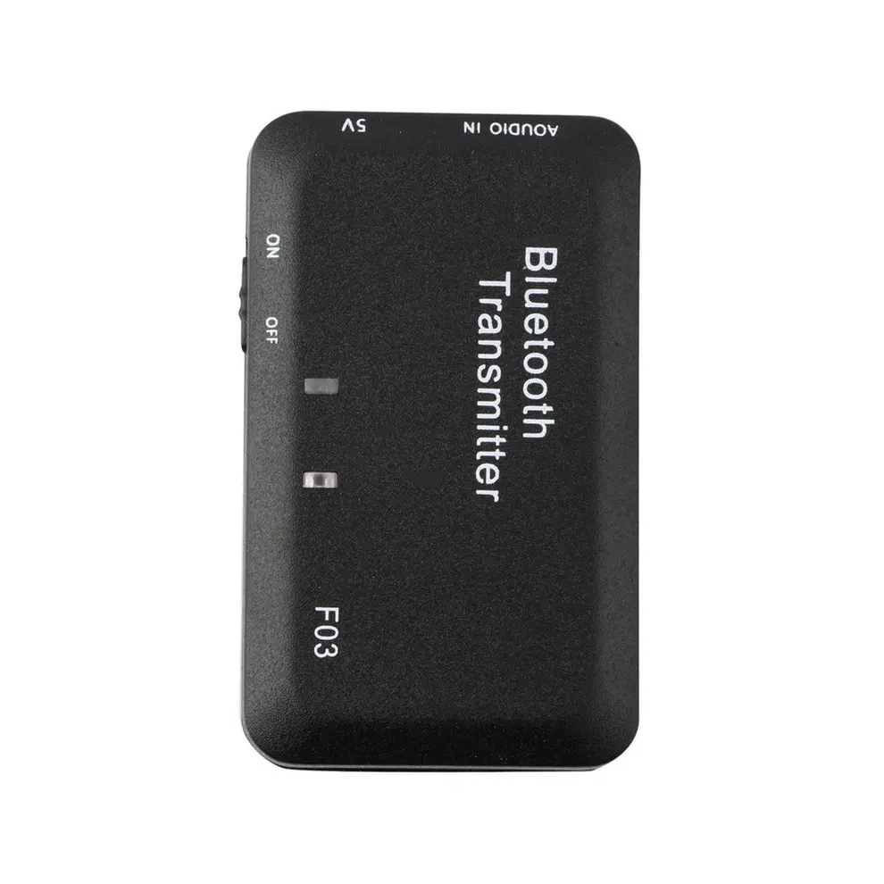 

5pcs Mini Wireless Bluetooth Audio Music Transmitter Receiver for Headset Smart TV MP3 Dongle Adapter Black