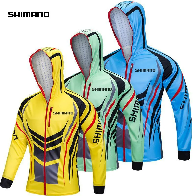 

2019 New Shimano Fishing Clothing Hooded Men Jacket Waterproof Quick-Drying Coat Fishing Shirt Hiking Cycling Fishing Clothes