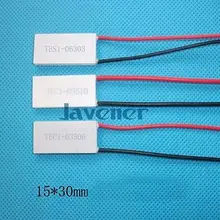 TEC1-03506 радиатор Термоэлектрический охладитель Пельтье охлаждения плиты 4,13 V 15x30 мм холодильное модуль