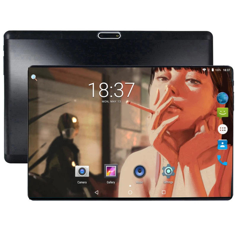 

Newest 10 Inch Tablet PC 4GB RAM 64GB ROM Octa Core 3G 4G LTE FDD Android 8.0 OS PC Tablets 10.1" IPS 2.5D Tempered Glass Screen