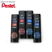 Pentel Stein Enhanced Silica Pencil Lead-0,9*60 мм-HB, B, 2BFor механические карандаши 4 тубы/лот принадлежности для письма