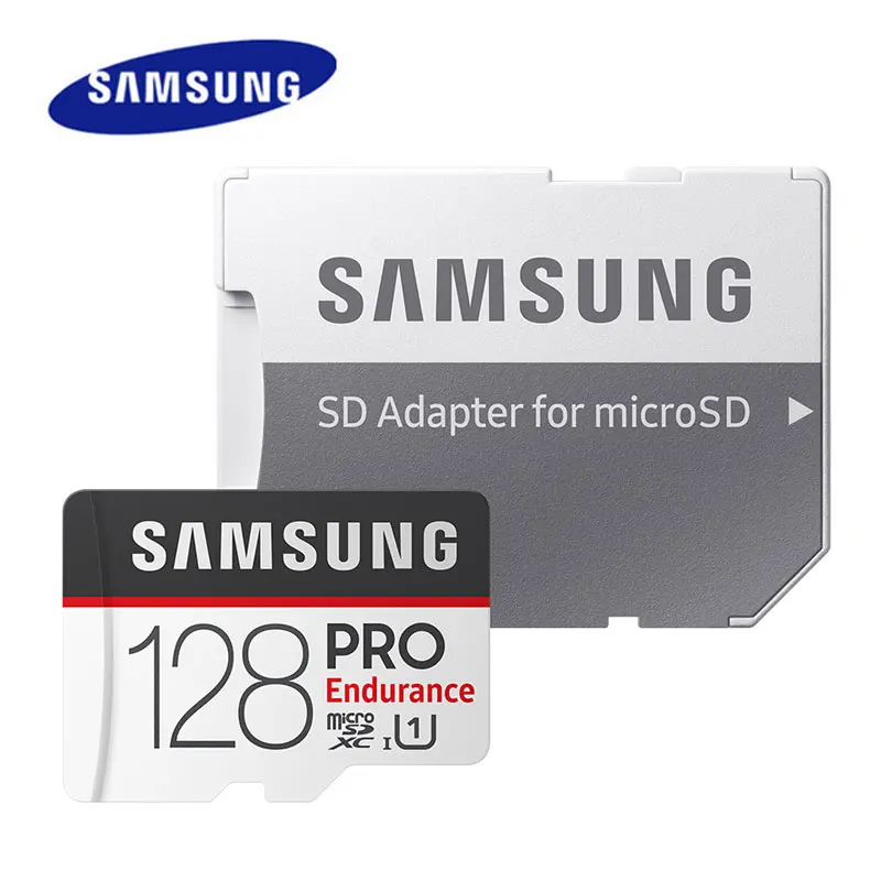 Samsung PRO Endurance microSD Card 128GB 64GB SDXC 32GB SDHC U1 Class10 TF Card For Video Surveillan Car DVR Smartphone|card class10|microsd cardtf card - AliExpress