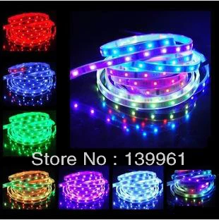 

IP67 Pipe Casing Waterproof 5M 150 LEDs 5050 SMD Magic Dream Color RGB LED Light Strip Lamp