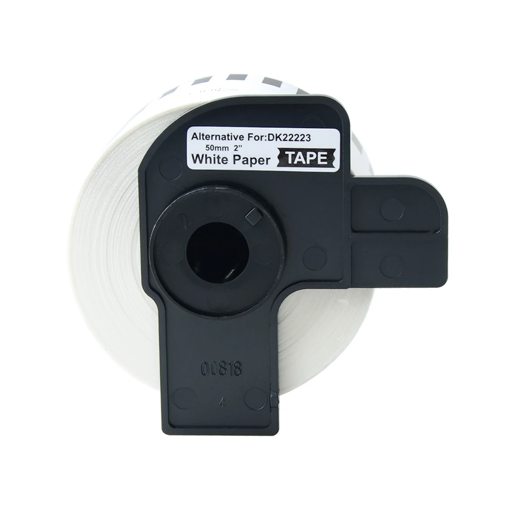 

1 Roll Label tape DK-22223 Label 50mm x 30.48m Continuous Compatible for Brother QL-500/500A/550/560/570/570VM/580N/650TD/710W