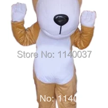 Маскоты маленьких Кофе собака Маскоты костюм для взрослых Размеры персонажа из мультфильма карнавальный костюм маскарадный костюм партии