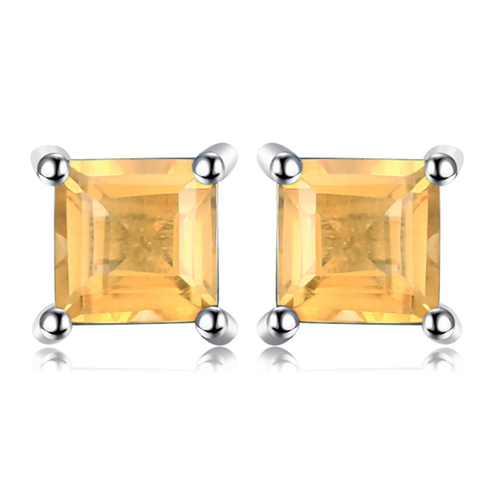 JewelryPalace площади драгоценных камней 925 пробы серебро Природный аметист цитрин
