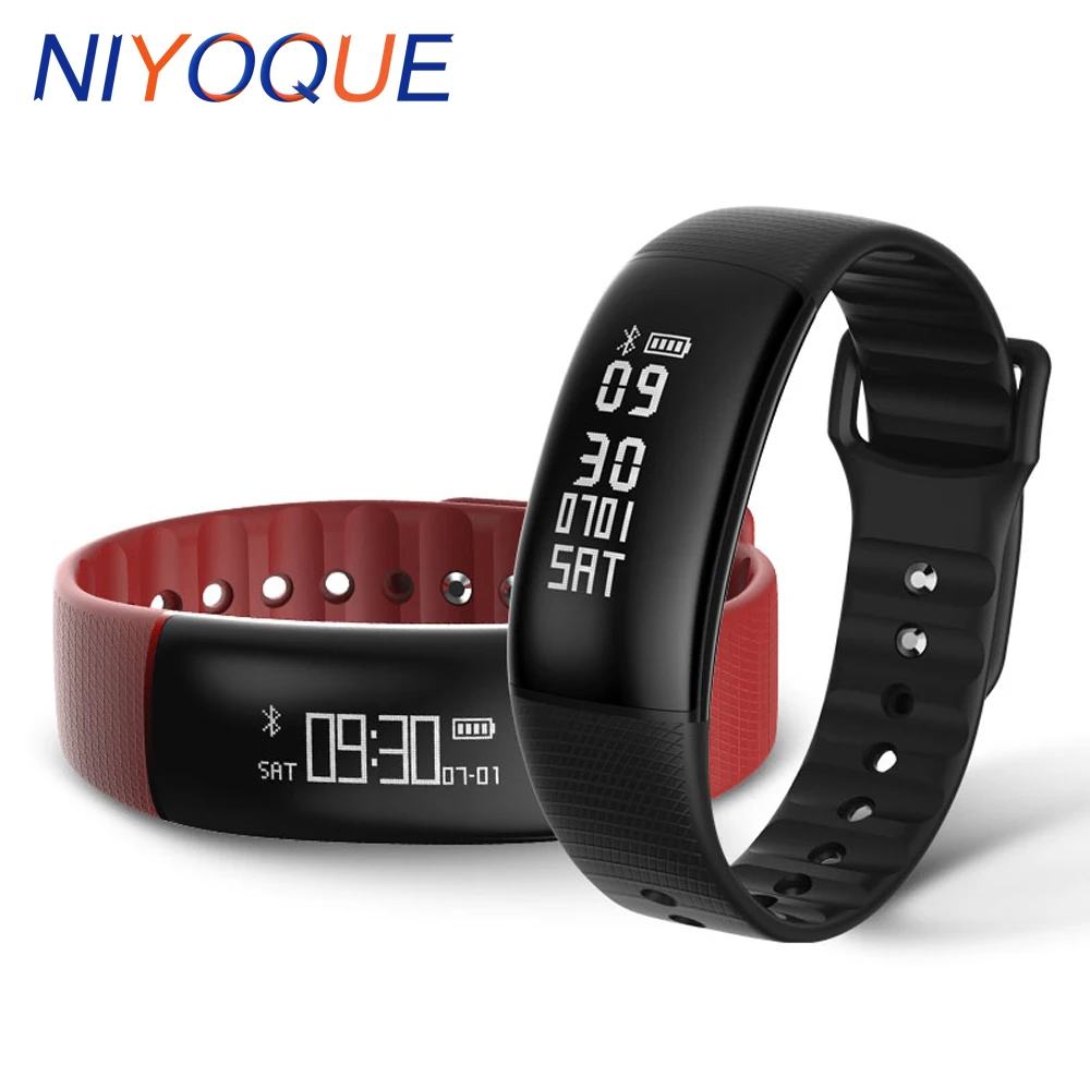 2017 NEW A69 Smart band Heart rate monitor blood pressure Smart Wristband Fitness bracelet Call SMS