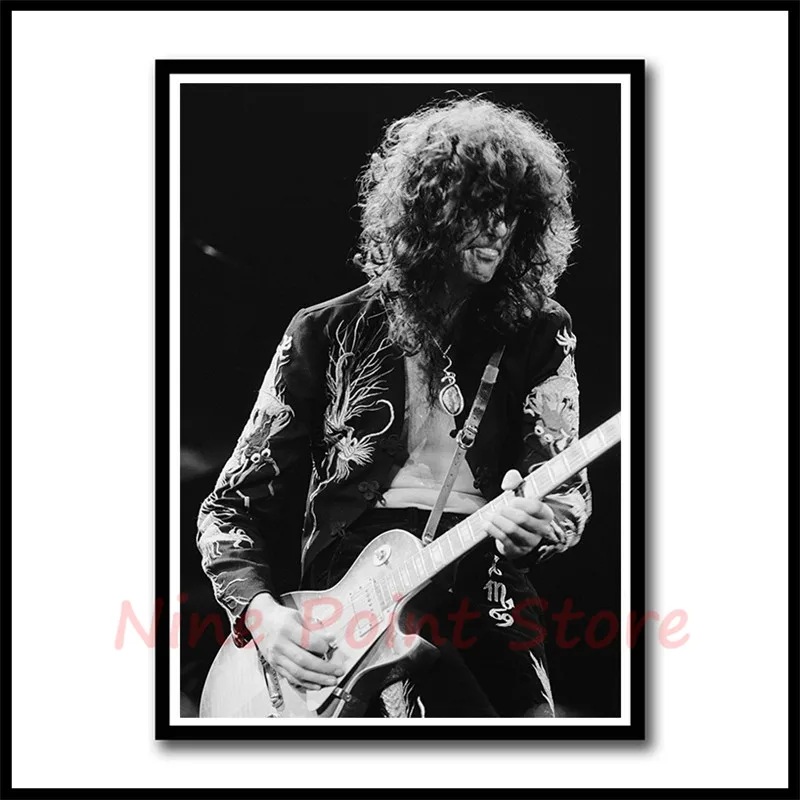Led Zeppelin рок-музыка с покрытием бумажные Плакаты для дома спальни общежития Настенный декор Бескаркасный плакат