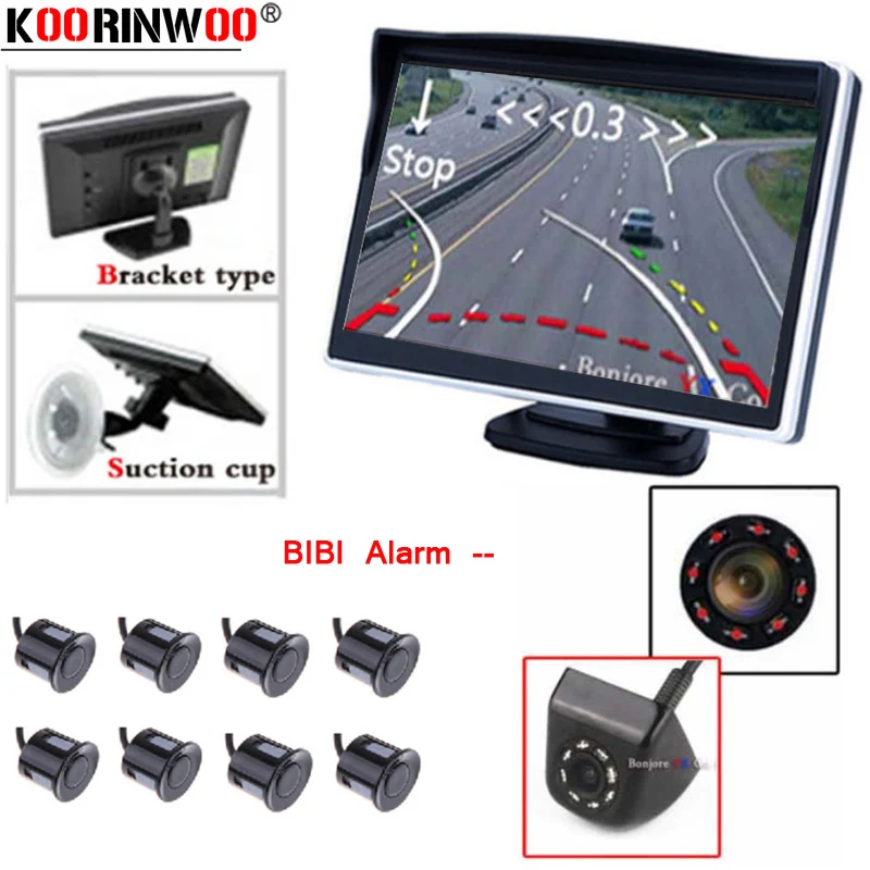 Koorinwoo Auto Parktronic Dynamic Trajectory Car Parking Sensors 8