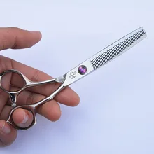 " истончение Jan 440C высокого качества профессиональный салон для использования 50% ставка истончение ножницы с случае