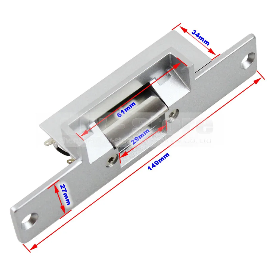 Отпечаток пальца diysecur 125 кГц RFID ID Card Reader система контроля доступа двери комплект+ Электрический замок удара+ пульт дистанционного управления