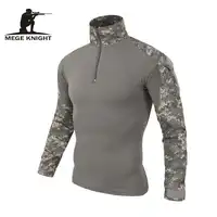 Camouflage militaire uniform us army combat shirt cargo multicam Airsoft paintball militar tactische kleding met knie pads