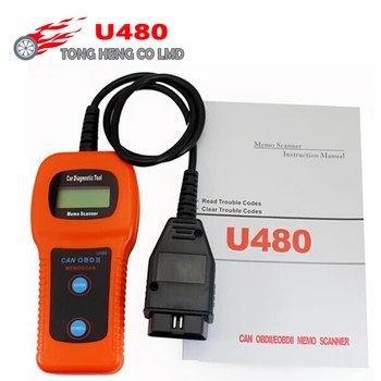 

Free Shipping U480 OBD2 OBDII Car/Truck AUTO Diagnostic Engine Scanner Fault Code Reader U 480 Car Diagnostic Tool