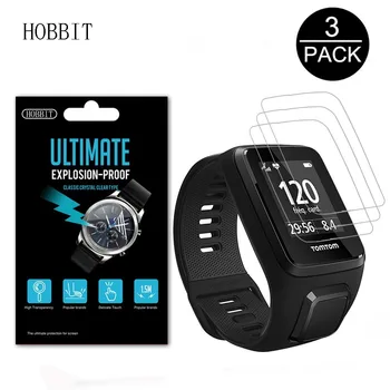 

3Pack Anti-shock Soft Ultra HD Clear Protective Film Guard For Tomtom Runner 3 Series Watch Explosion-proof Screen Protector