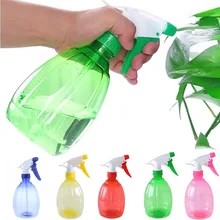 1 шт. спрей бутылка 500 мл пустой полив спринклер чистый пластик полива цветов распыляющая кастрюля цветочный опрыскиватель высокого качества