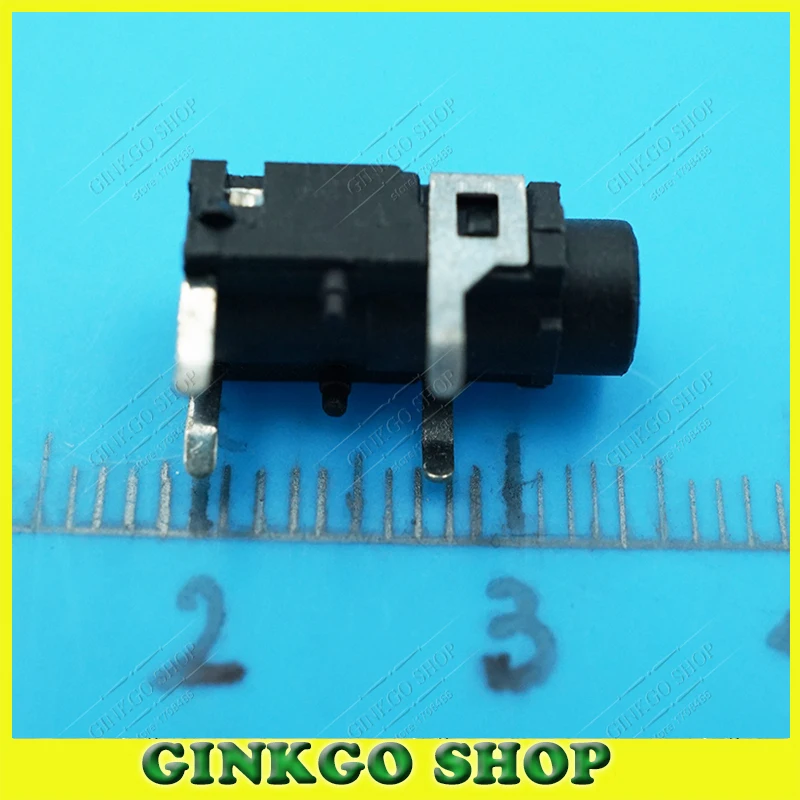 500pcs lot High Quality 3 5MM Audio Jack 3 5MM Stereo Headphone Connector 4DIP Pin PJ 321