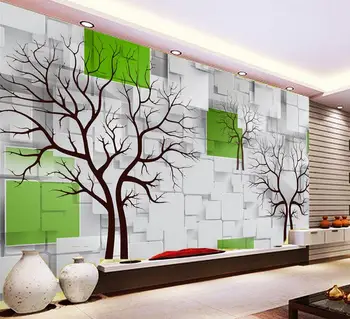

3d customized wallpaper Home Decoration Woods television background wall decoration painting mural 3d wallpaper