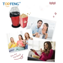 Free shipping TopFeng Mini Household Healthy Hot Air Oil-free Popcorn Maker Machine Corn Popper Free shipping TopFeng Mini Household Healthy Hot Air Oil-free Popcorn Maker Machine Corn Popper