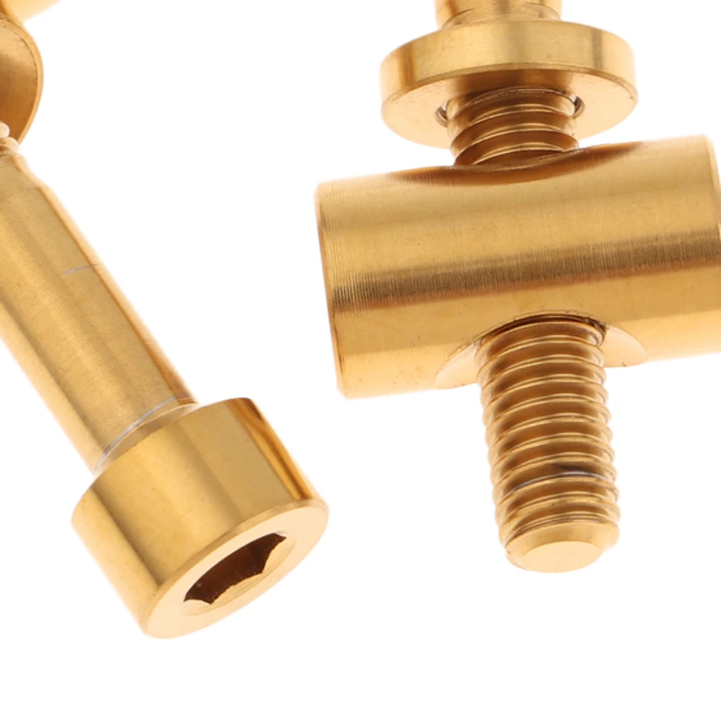 Bike Seat Post Fixed Bolts Titanium Bicycle Fixed Screw Titanium Color M5x30