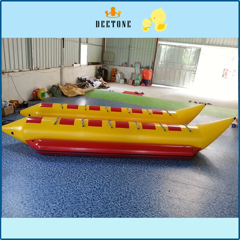 

PVC inflatable Tarpaulin Flying Fish Tube Towable/Inflatable Water Games Flyfish Banana Boat For Sea