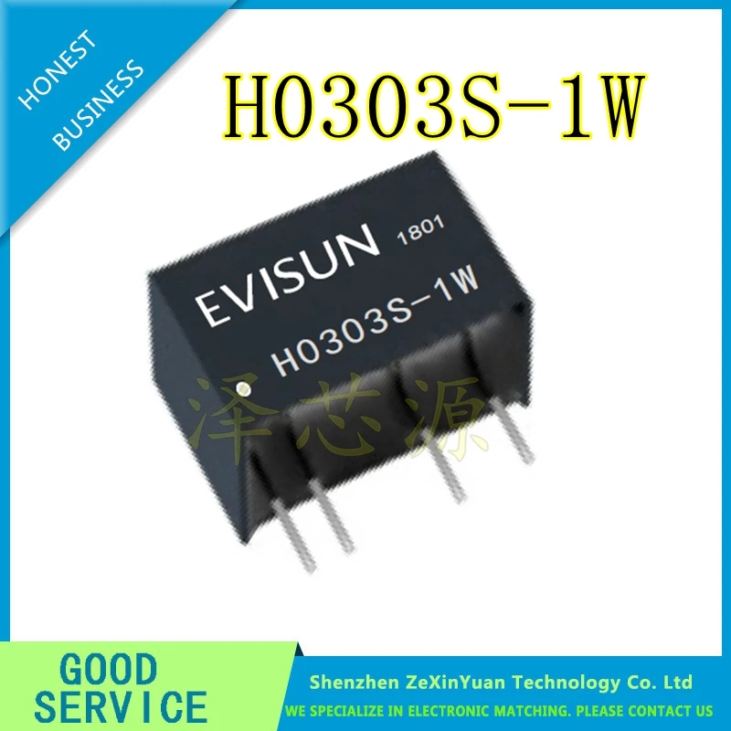 

2PCS/LOT H0303S-1W H0305S-1W H0309S-1W H0312S-1W H0315S-1W SIP-4 NEW Power module