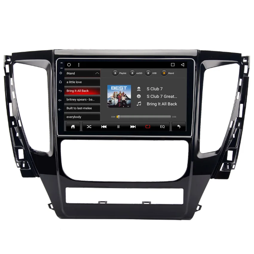 Perfect ZOHANAVI 9 inch Android car radio gps navigation for Mitsubishi Pajero Montero 2016 2017 2018 stereo multimeida player 3
