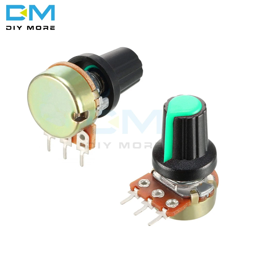 

5PCS lot WH148 Rotary Potentiometer Linear Taper Potentiometer 1K 2K 3K 5K 10K 20K 30K 50K 100K 200K 300K 500K 1M Ohm Diymore