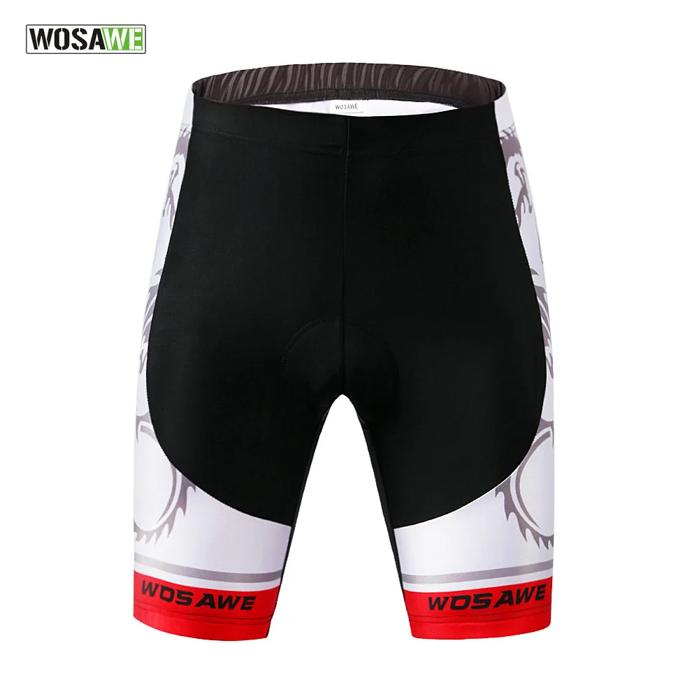 Wosawe велосипедные одежда для спорта мужские летние велосипедные шорты для верховой езды на открытом воздухе Ciclismo Bicicleta 4D гелевые шорты для велоезды с вставками