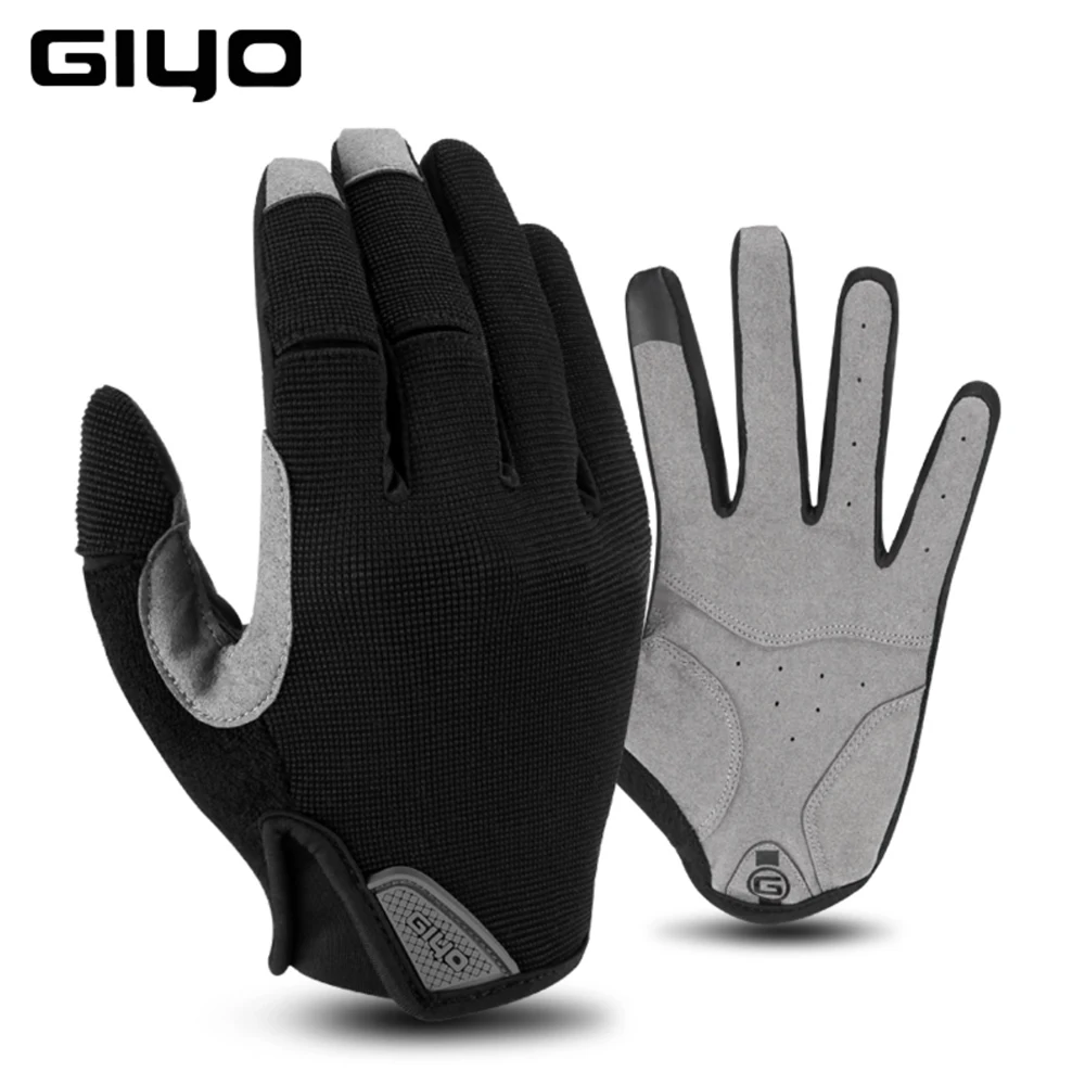 

GIYO Winter Sport Cycling Gloves Fishing Gym Bike Gloves MTB Full Finger Cycling Gloves For Bicycle Male Women guantes ciclismo