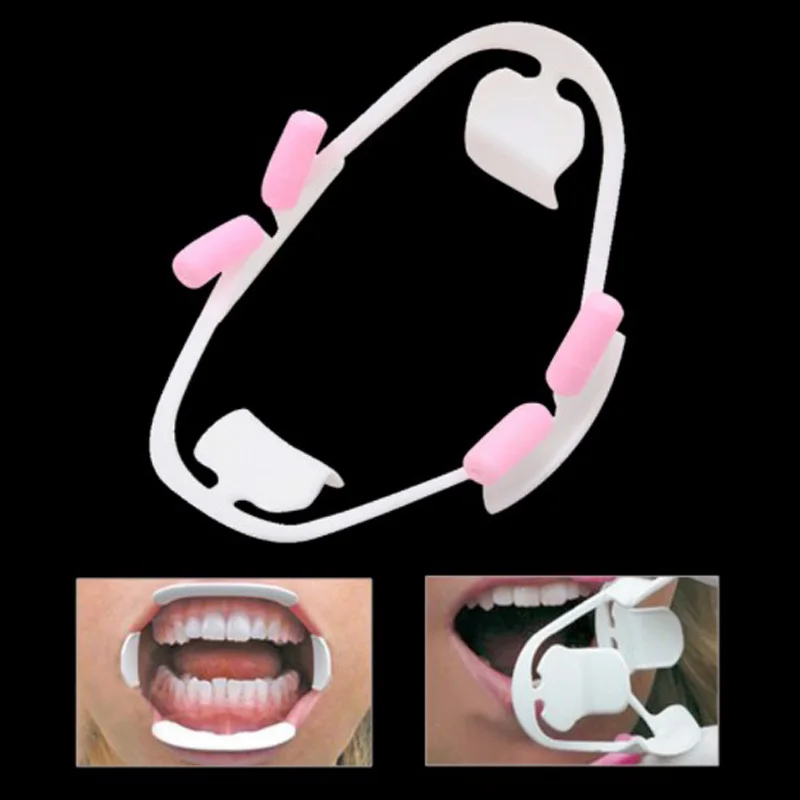 1pcs 3D Oral Dental Mouth Opener Intraoral Cheek Lip Retractor Prop Orthodontic Tool for Adult and Child Small or Large