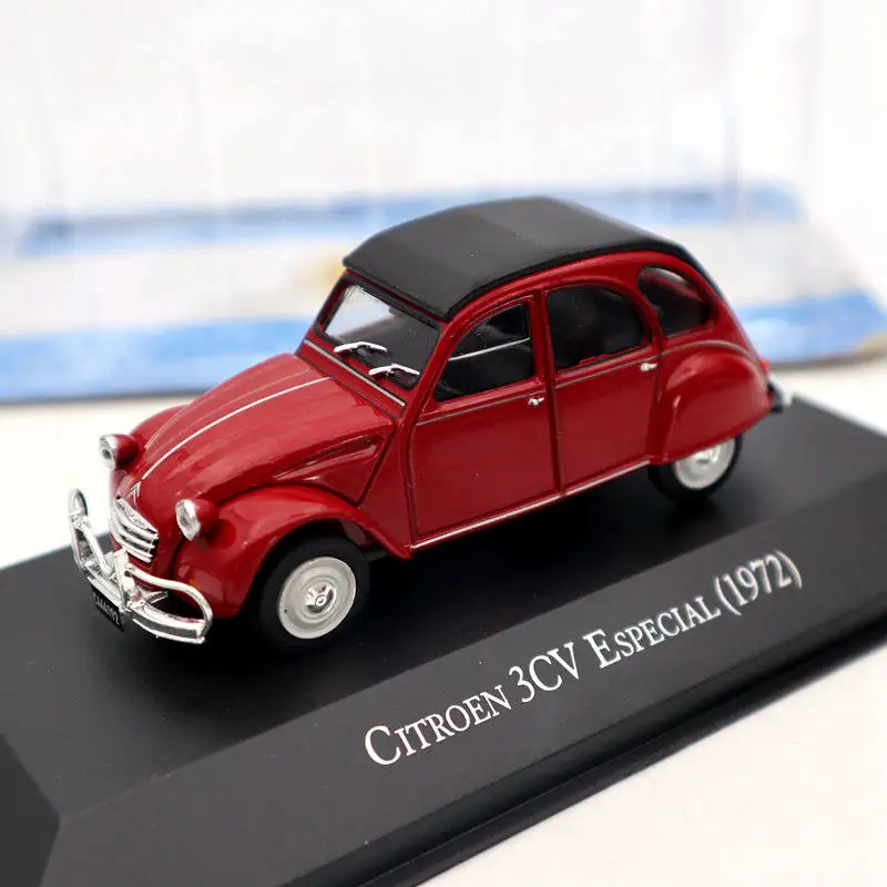 IXO alтая 1:43 Citroen 3CV Especial 1972 красные модели литья под давлением Ограниченная серия Коллекция игрушек автомобиль