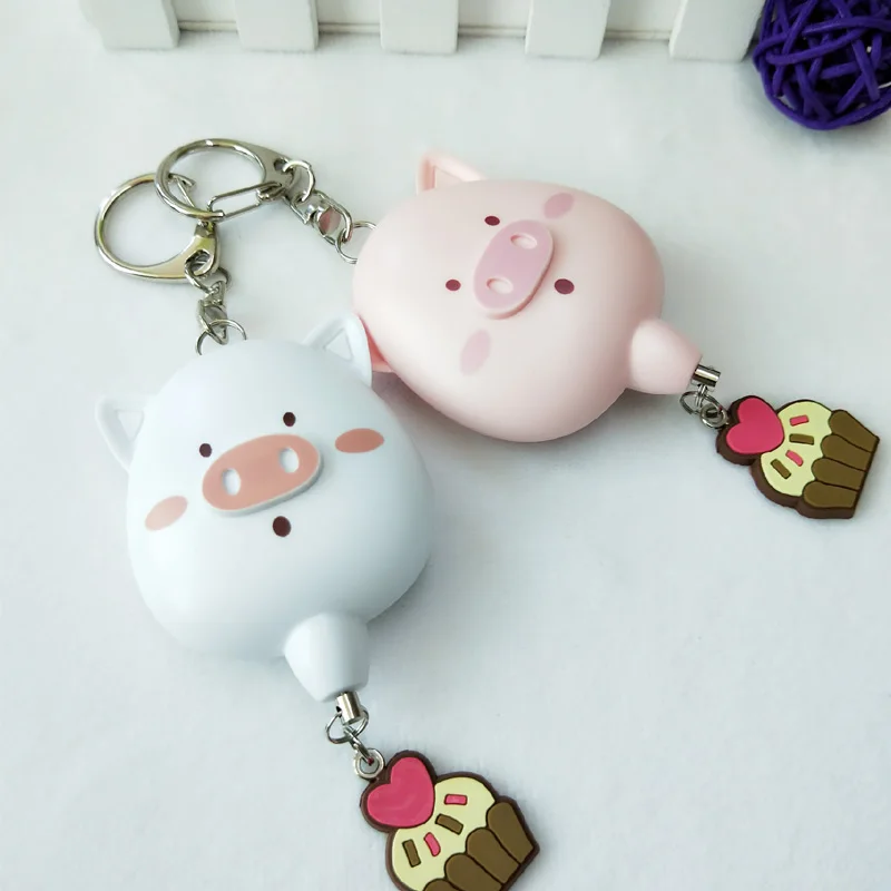

ETE-3312 Pink and white color Personal Guard Portable Safety Security Alarm Mini portable emergency alarm for child or elder