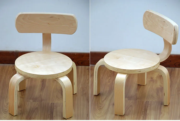 Детские мебельные гарнитуры 1 стол + 1 стулья наборы твердой древесины наборы детской мебели детский стул и стол для учебы маленький круглый