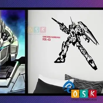 

Unicorn GUNDAM D-hell Custom Vinyl Wall Stickers Decal Decor Home Decoration Anime Cartoon Car Sticker