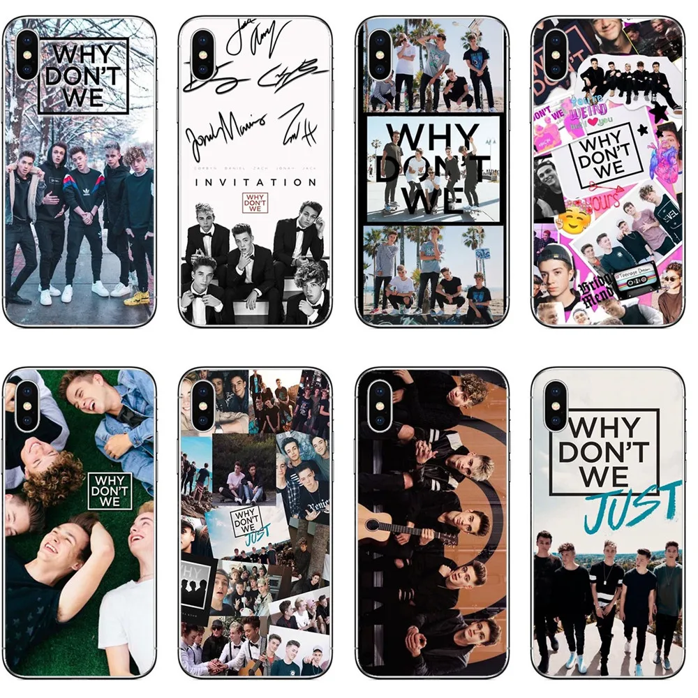 

New combination Why dont we Corbyn Jonah Phone Cover Case For iphone 6 6s Plus 5 5s SE 8 8Plus 7 XR XS Max X Funda Coque Cases