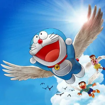

5d Full Drill Square Diamond Painting Japanese Anime 'Doraemon" 3D Embroidery Diamond Mosaic Cross Stitch Patterns Unframed 2922