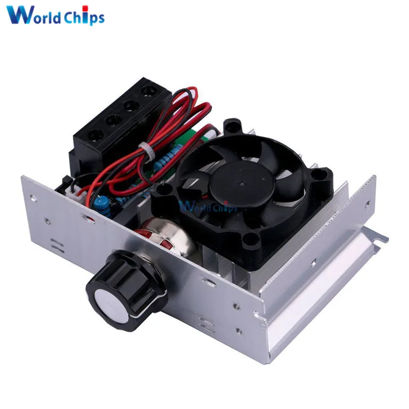 Электронный регулятор скорости 10000 Вт 110 В переменного тока 220 В|power regulator|control motor