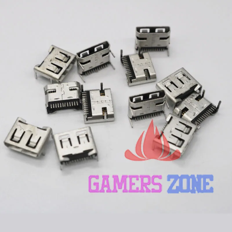 

2pcs Headphone Audio Jack Earphone Connector Charging Socket Dock Port For Xbox One Gamepad Controller Repair Parts