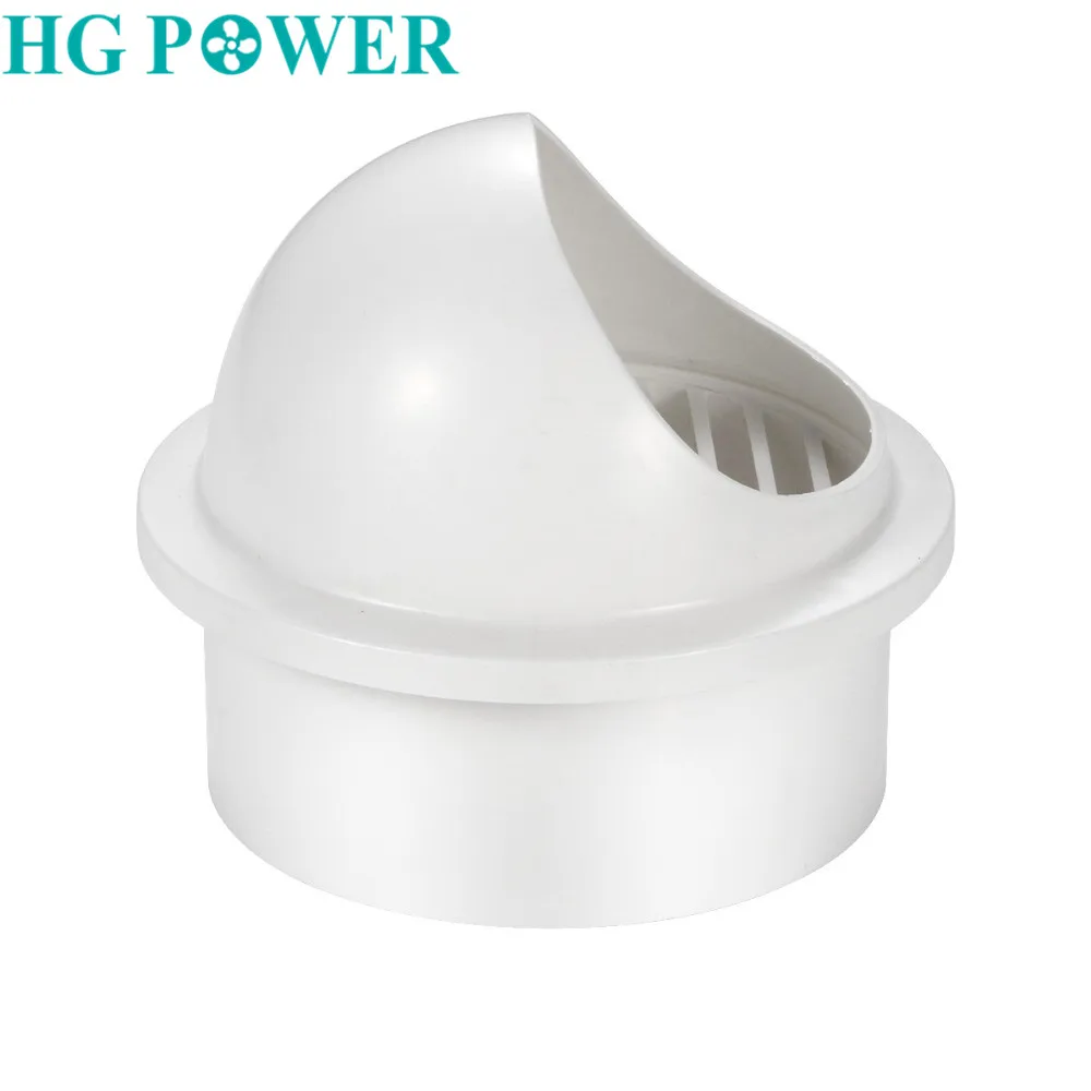 4/6inch Round Plastic Grille Cover Outlet Ceiling Wall Air Ducting Ventilation for Home Heating Cooling Window Exhaust Vent