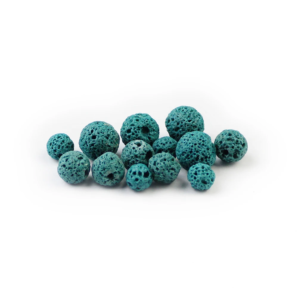 BTFBES Lake Blue Lava Beads вулканические камни высокое качество натуральный камень 4 6 8 10 12