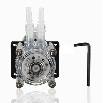 

2019 latest Mini Peristaltic Pump DC 12V/24V Large Flow Dosing Pump For Vacuum Aquarium Lab Analytical