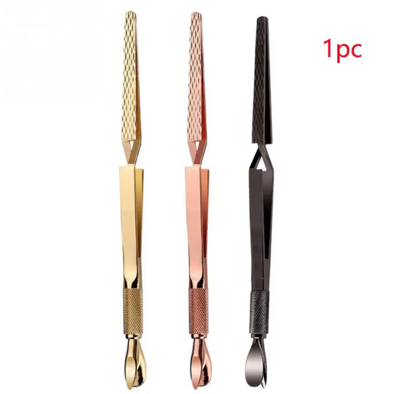 

Portable 3 Way Salon Manicure Tool Reverse Nail Art Push C-curve Pinching Cuticle Remover Multi-function For UV Gel Easy To Use