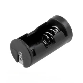 

100pcs 1 / 2AA Battery Holder 14250 cylindrical battery case