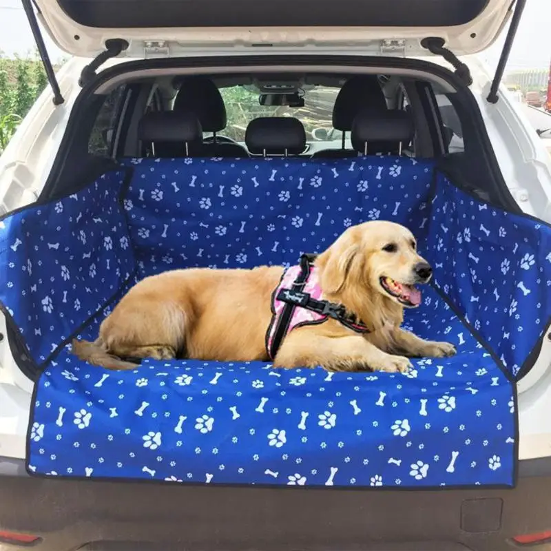 Black Rear Seat Cover Dog Pet Boot Hammock For Nissan X-Trail Qashqai All Years