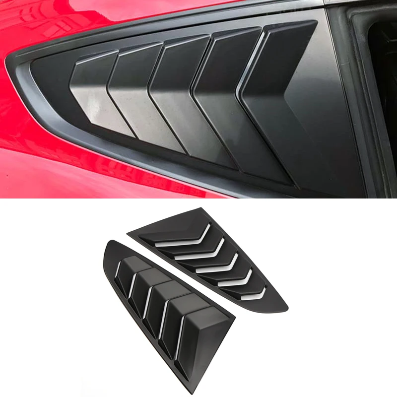 Для Ford mustang 2015 2016 2017 2018 2019 abs заднего стекла жалюзи крышка отделка