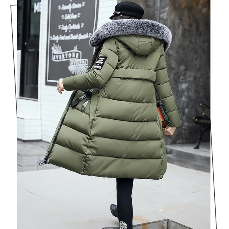 2019 New Extra Large Code Winter Coat Women