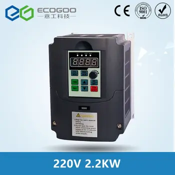 

AC 220V 2.2KW/4kw single phase input 3 phase output frequency converter for motor Speed Controller 50HZ 60HZ inverter drives