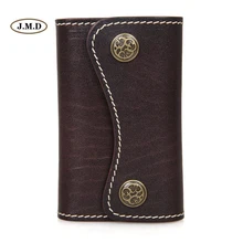 Augus, натуральная кожа, модный стиль, мужской стиль, шоколадный цвет, сумка для ключей, держатель для карт, чехол для ключей, сумка для ключей от автомобиля, поставщик 8130Q-1